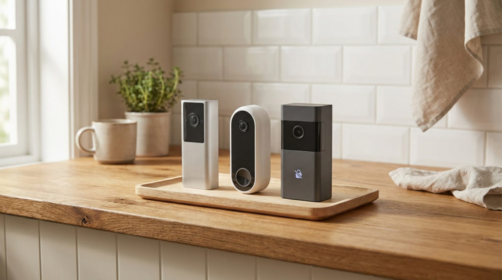 Video doorbells without subscription UK comparison